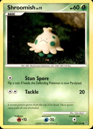 Pokemon Supreme Victors Shroomish 127/147 COMMON MP